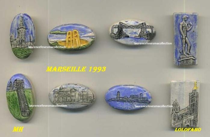 1993 mh marseille medaillon mh aff93p29