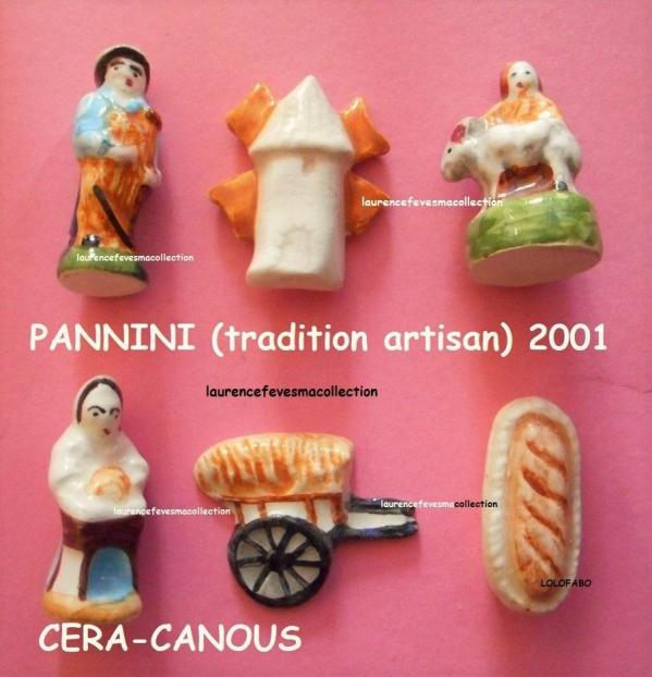 2001 PANNINI TRADITION ARTISAN CERA CANOUS 2001p42